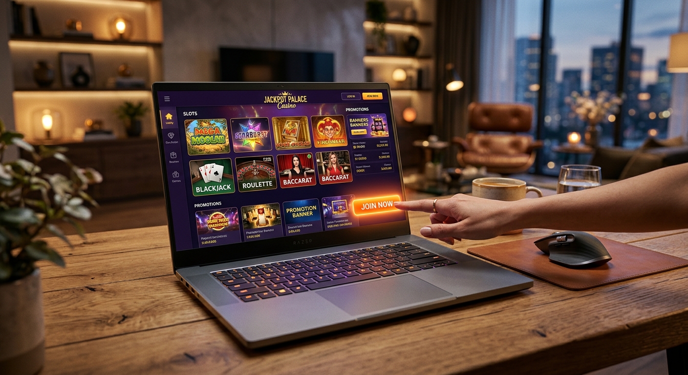 Výběr kasina a spuštění registrace - online casino bez bankovního účtu