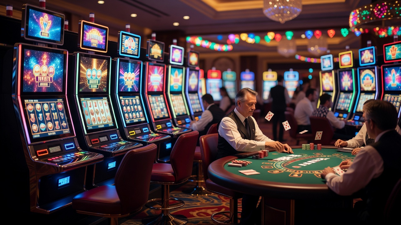 Nabídka her: Od automatů po živé dealery - anonymní casino online